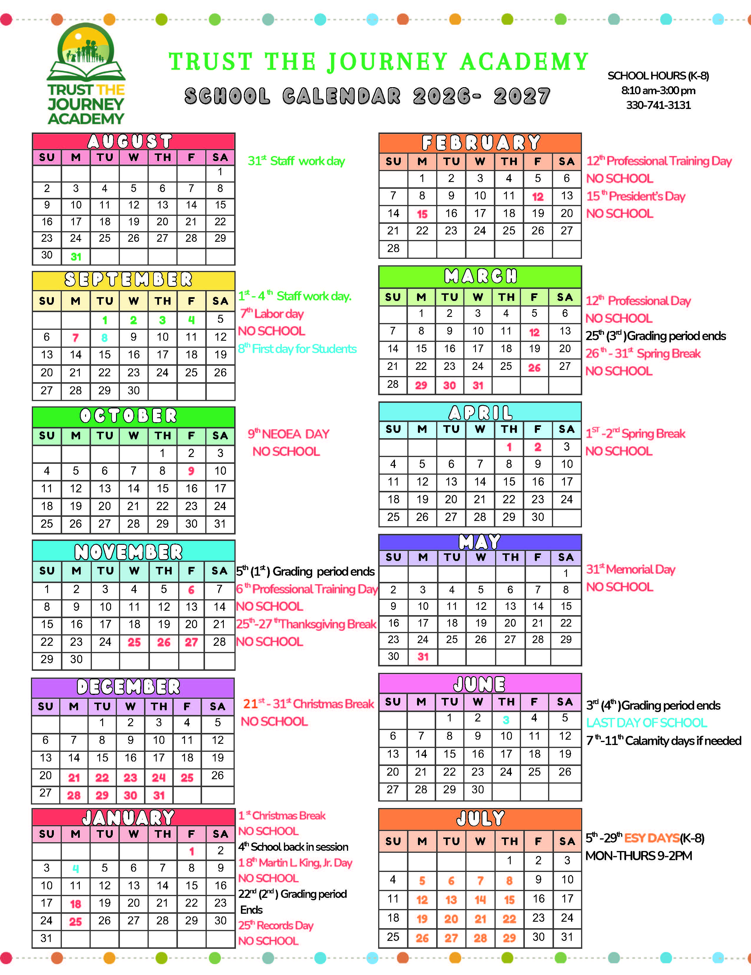 School Calendar